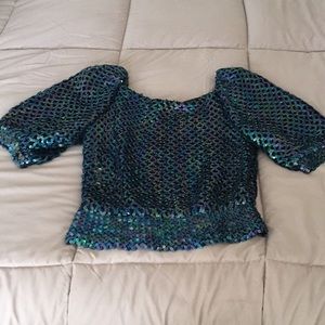 Sequined top